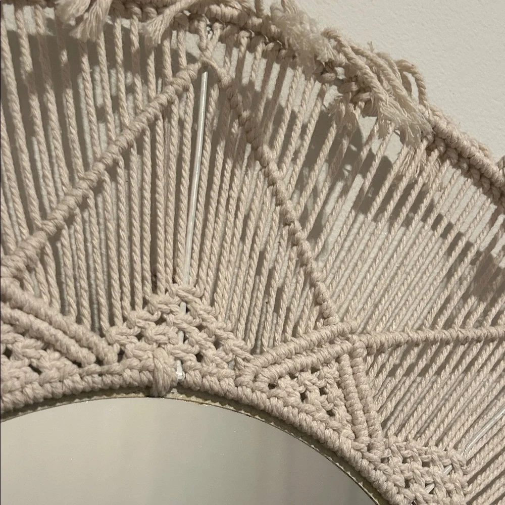Bohemian Cream Wall Mirror
